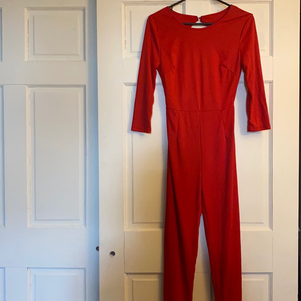 Long sleeved pants romper